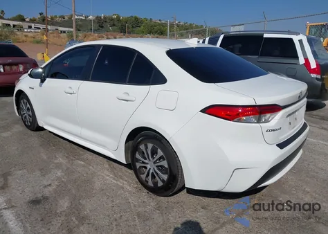 2021 Toyota Corolla Hybrid Le из США, поврежденный, VIN JTDEAMDE4MJ030828